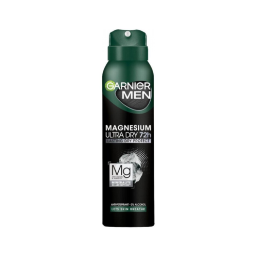 Garnier Deodorant Men Spray Magnesium Ultra Dry 150 Ml