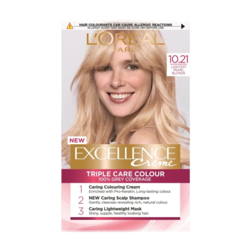 Loreal Excellence 10.21 Lightest Pearl Blonde