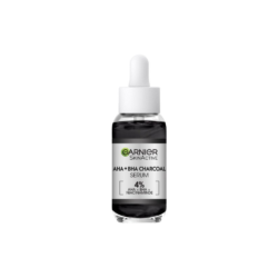 Garnier 4% Aha + Bha Niacinamide Charcoal Serum