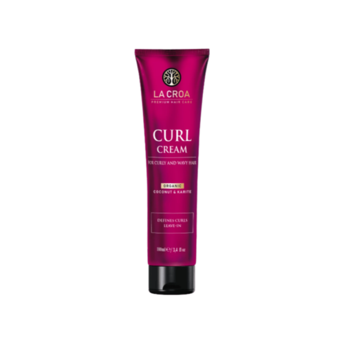 La Croa Curl Cream For Curly & Wavy Hair 100Ml