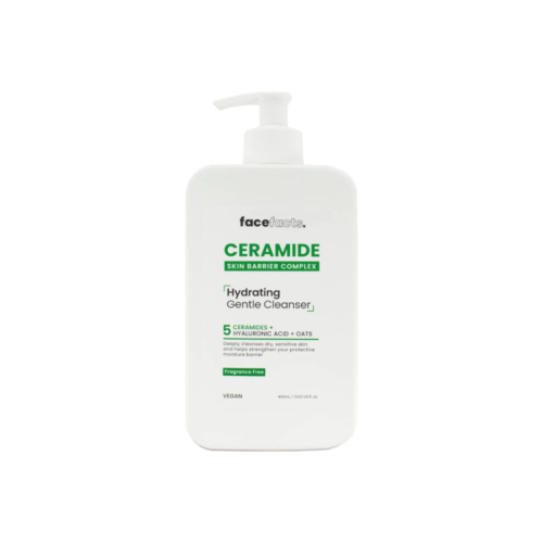 Face Facts Hydrating Ceramide Cleanser | Dry & Sensitive Skin | 400Ml