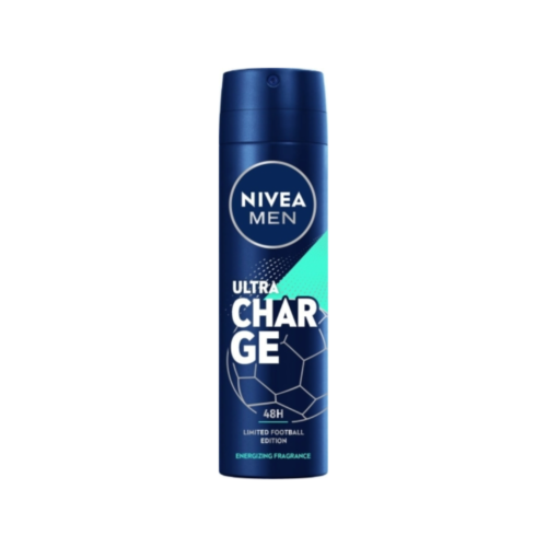 Nivea Deo Men'S Spray Invisible Ultra Charge 150Ml