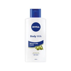 Nivea Body Milk Moisture Care With Olive Oil For Dry Skin 400Ml