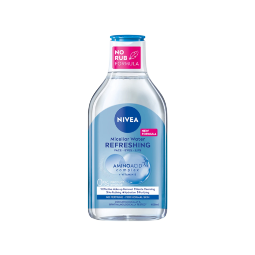 Nivea Micellar Water Refreshing No Parfume 400Ml