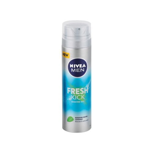 Nivea Men Fresh Kick Shaving Gel 200Ml