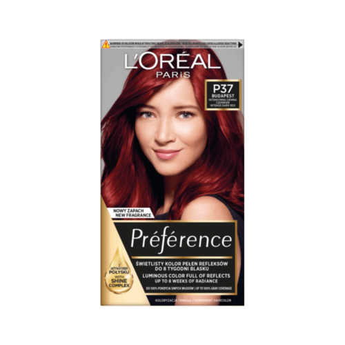 Loreal Preference P37 Budapest Intense Dark Red