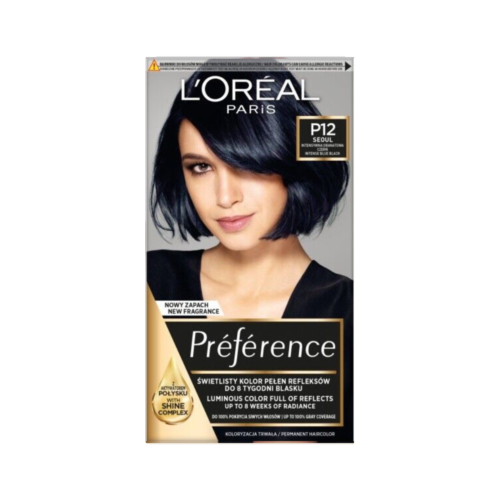 Loreal Preference P12 Seoul Intense Blue Black