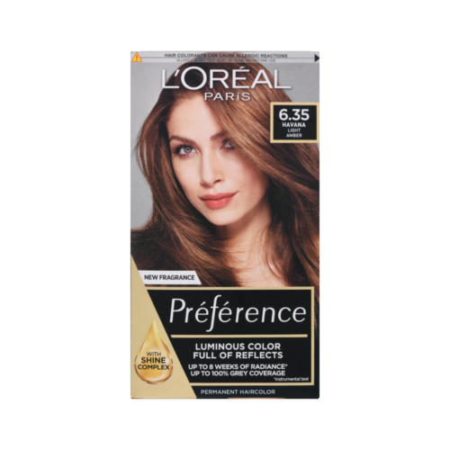 Loreal Preference 6.35 Havana Light Amber