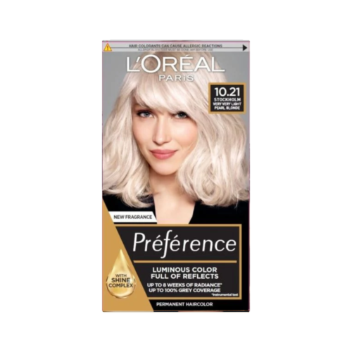 Loreal Preference 10.21 Stockholm Pearl Blonde