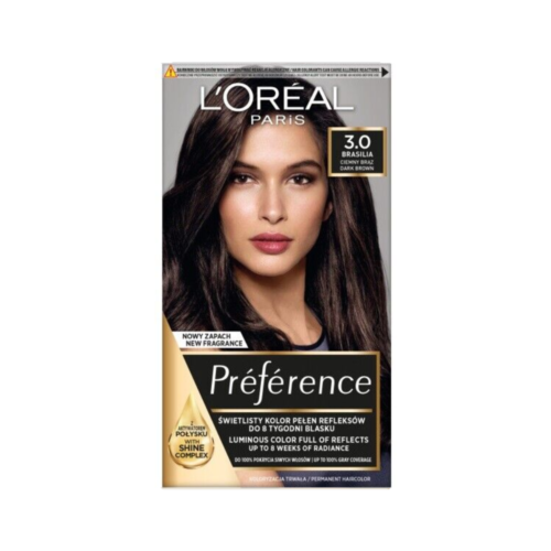 Loreal Preference 3 Brasilia Dark Brown