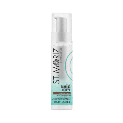 St.Moriz Professional Clear Tanning Mousse Medium-Dark 200Ml