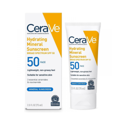Cerave Hydrating Mineral Sunscreen 75Ml