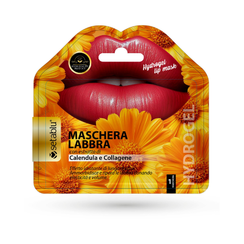 Setablu Hidroxhel Mask Per Buze Me Kalendule Dhe Colagjen