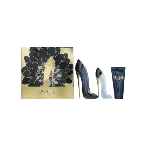 Carolina Herrera Good Girl Edp 80Ml Hair Mist+Body Lotion  Gift Set