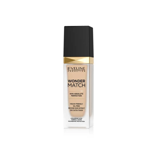 Eveline Wonder Match Foundation 10 Light Vanilla 30Ml