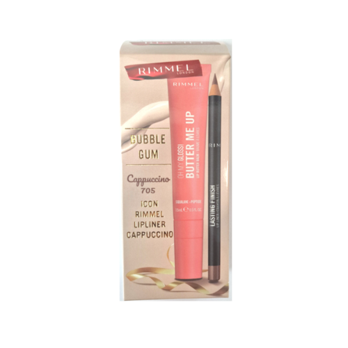 Rimmel Buble Gum Gloss&Lip Liner Cappuccino