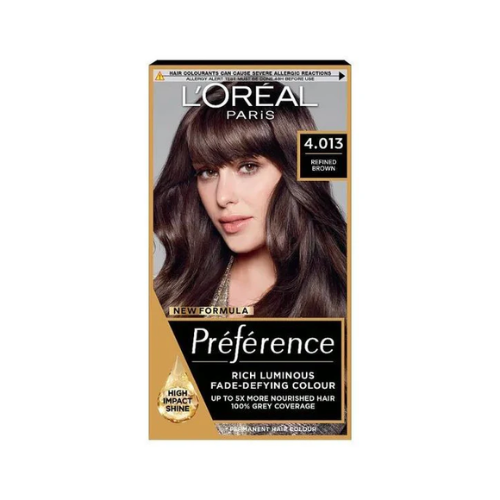 L'Oreal Preference Permanent Color 4.013 Refined Brown