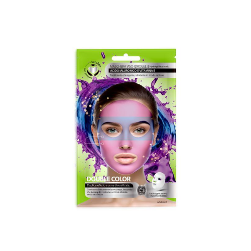 Setablu Maske Double Color Perf Fytyre Me Acid Hyalorunik Dhe Viamine E