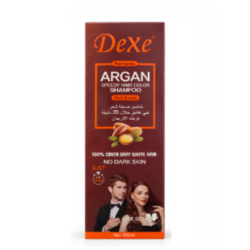 Dexe Argan Speedy Hair Color Shampoo Dark Brown