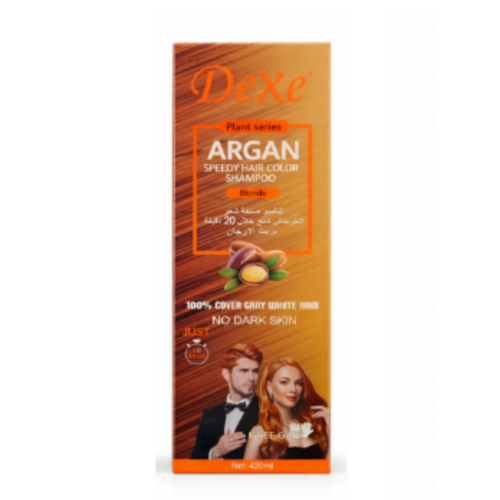Dexe Argan Speedy Hair Color Shampoo Blonde