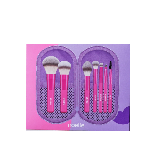 Noelle Glam Make Up Brush 7/1 Set&Amp;Case