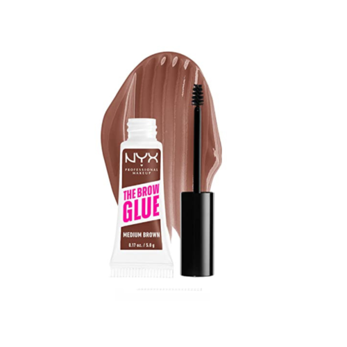 Nyx Brow Glue Eyebrow Gel Medium Brown