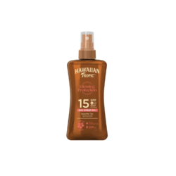 Hawaiian Tropic Glowing Protection Dry Oil Spray Spf15