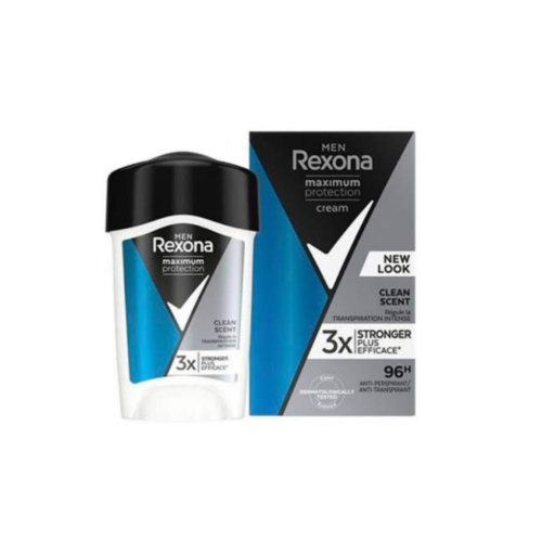 Rexona Men Deo Cream Stick Maximum Protection Anti-Perspirant Clean Scent